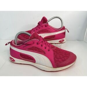 Puma Biofly Mesh Golf Shoes Women's Size 8 Pink White Waterproof Spikeless